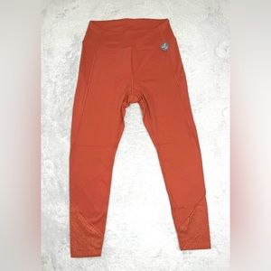 PINK VICTORIA SECRET fierce booty support ankle tight orange